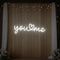 You Heart Me Neon Sign